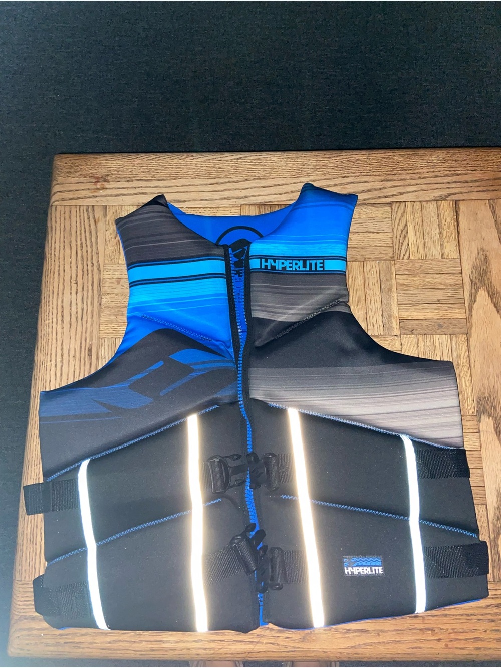 Hyperlite Men’s Blue & Black Neoprene Life Vest 2X-large